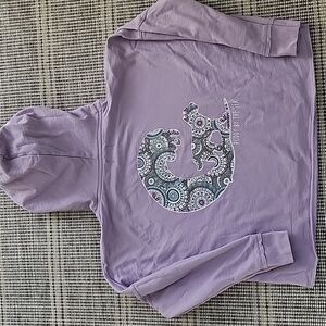 Buddy By The Sea Cropped Hoodie Sweatshirt